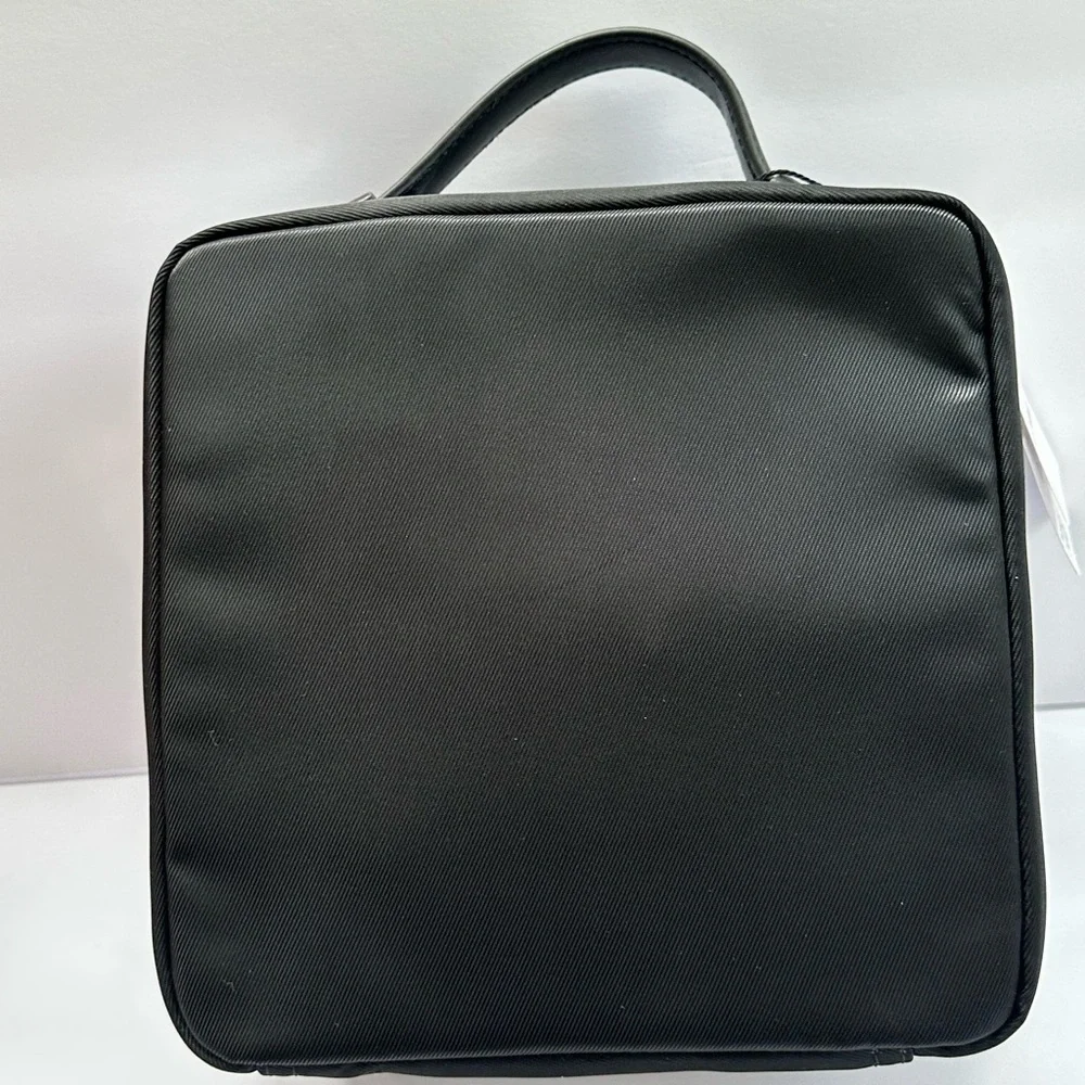 Sephora X ToTheMarket Black Cosmetic Bag NWT